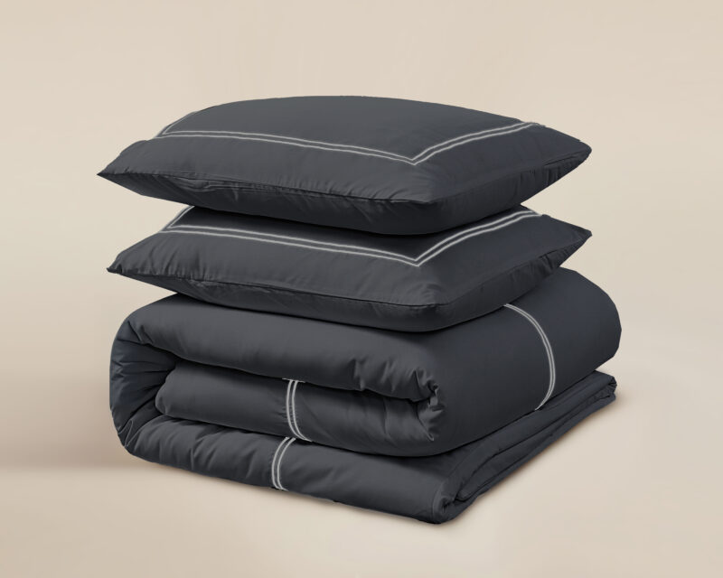 Brata Zwart/Grijs Zwart 200 x 200/260