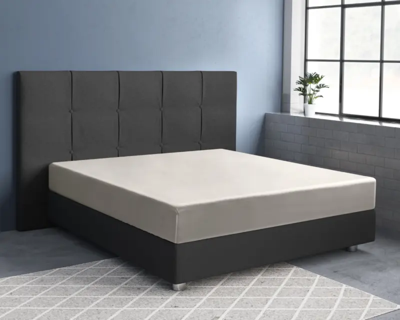 Satijnen Hoeslaken Creme 80 x 200