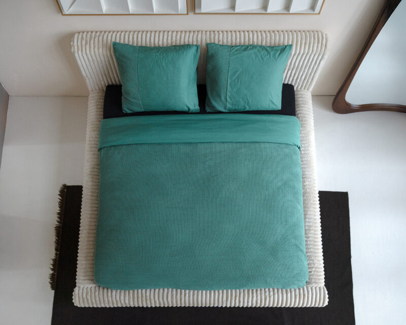 Waffle Groen 140 x 200/260 Primaviera Deluxe