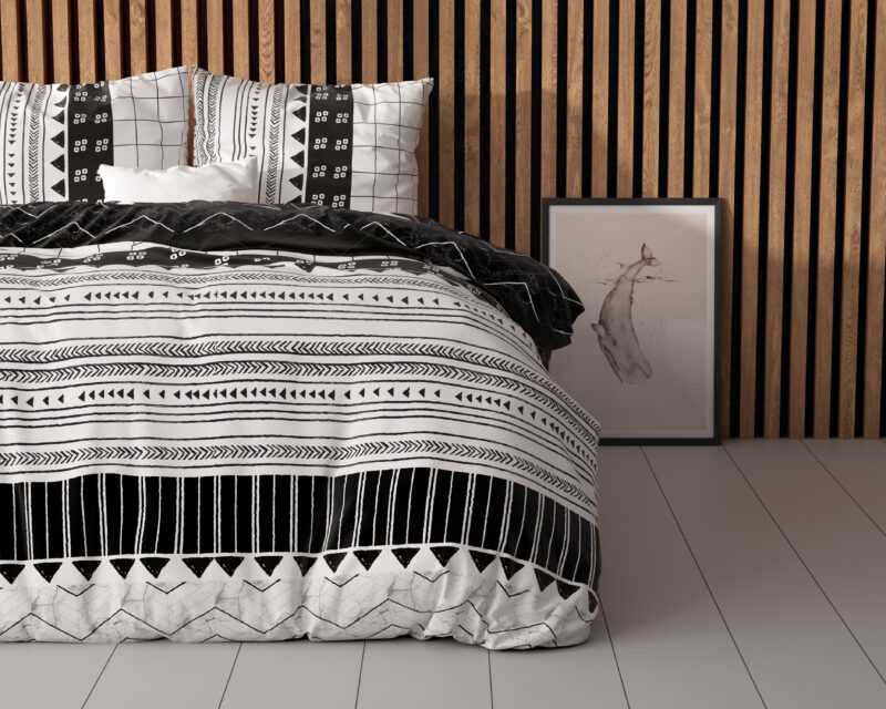 Sleeptime Artic Stripe Wit 140 x 220