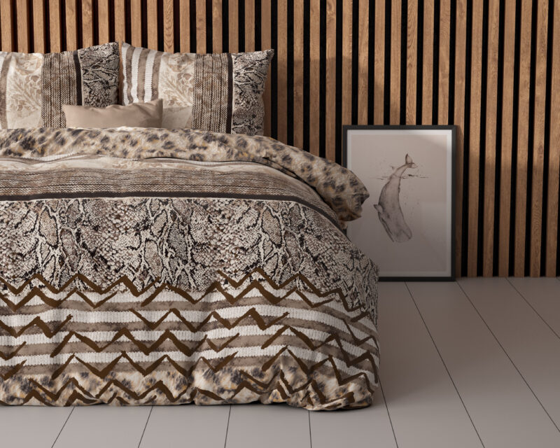 Sleeptime Cozy Panther Bruin 140 x 220