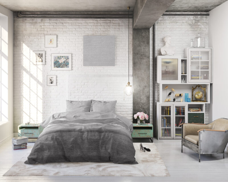 Sleeptime Stone Stripe Grijs 240 x 220