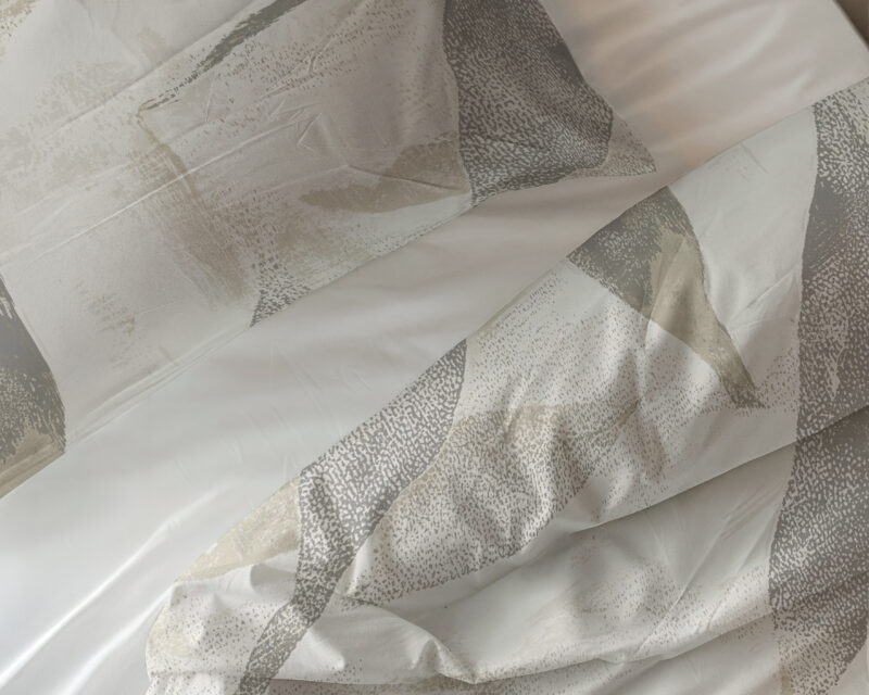 Sleeptime Foilage Zilvergrijs 200 x 220