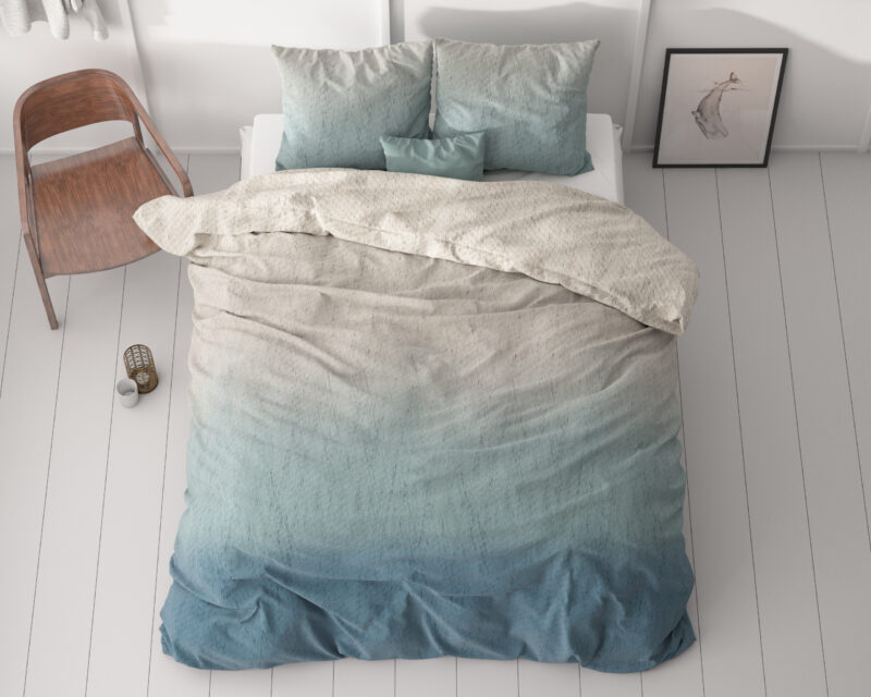 Gradient trend Blauw 200 x 200/220 Sleeptime