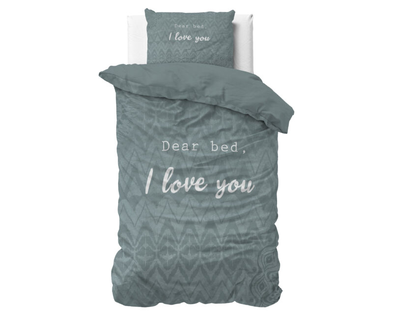 Sleeptime I Love Bed Groen 140 x 200/220