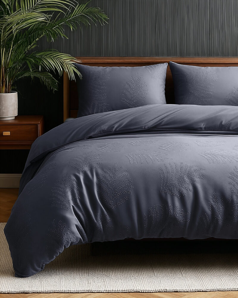 Leaves 3D Antraciet 240 x 200/220