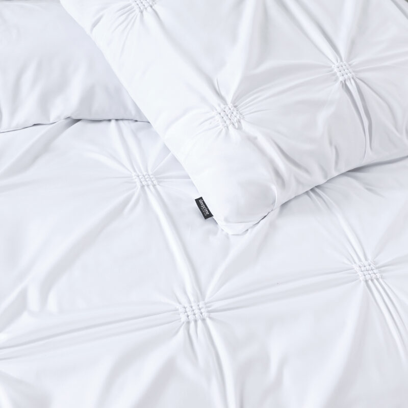 Sleeptime Punch pintuck Wit 140 x 220