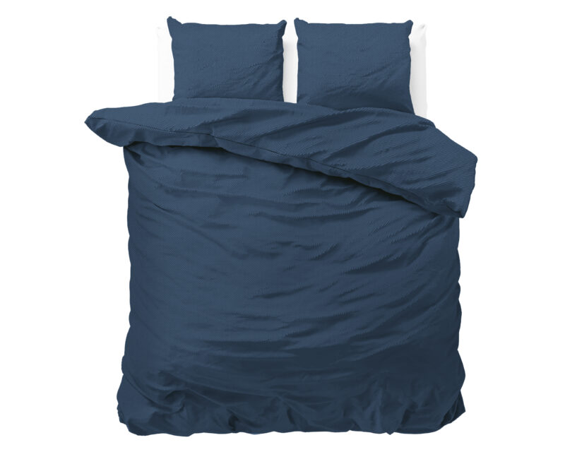Sleeptime Satin Point Navy 240 x 220