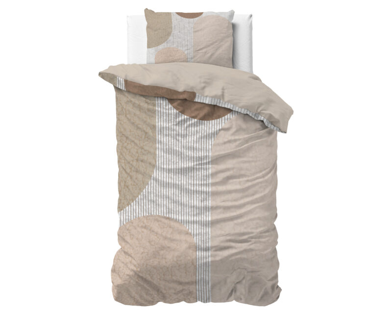 Sleeptime Teddy Print Crème 140 x 200/220