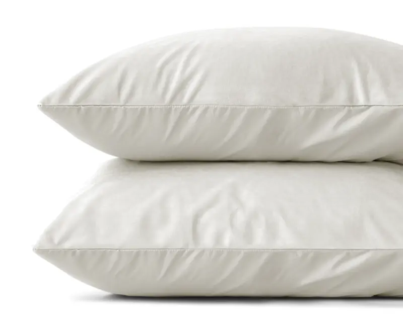 Velvet 2 in 1 kussenslopen Creme 60 x 70 Sleeptime