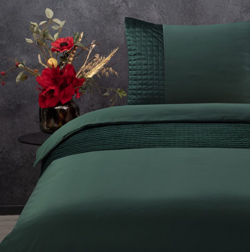 Sleeptime Velvet Band Groen 140 x 220