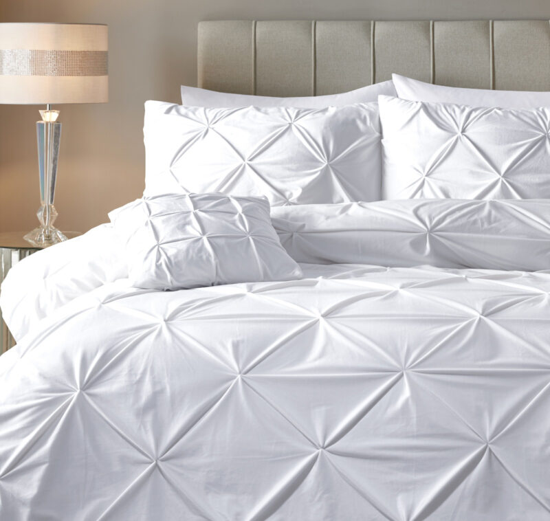 Velvet Pintuck Wit 140 x 200/220