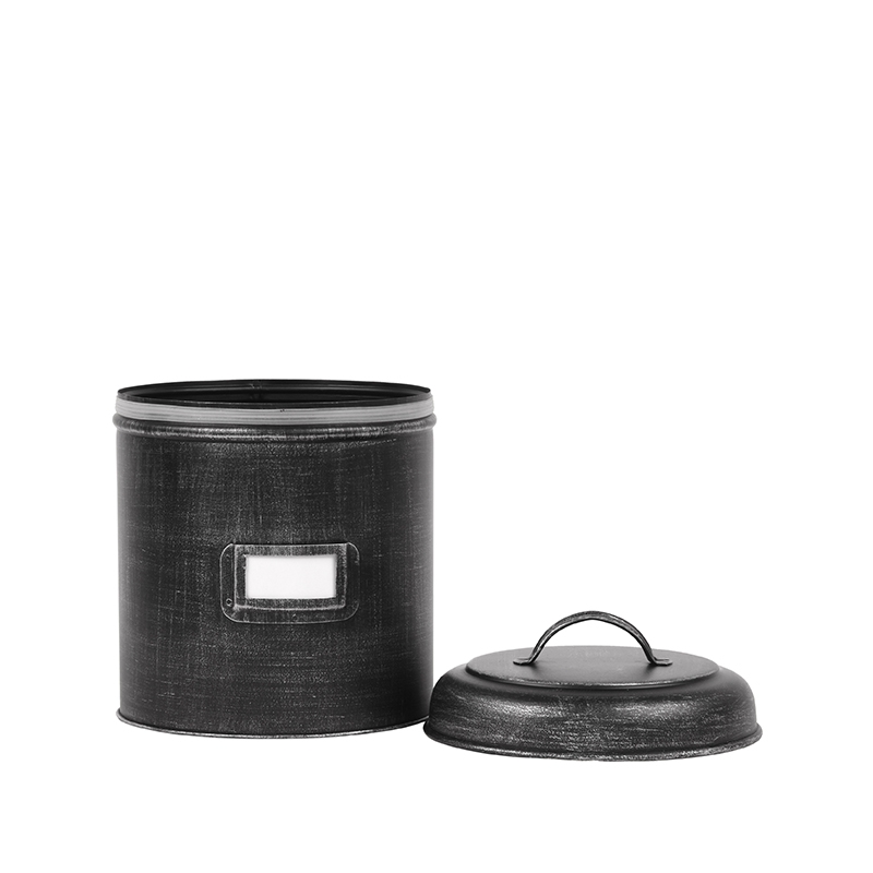 LABEL51 Opbergblik - Antiek Zwart - Metaal - XL Opbergblik