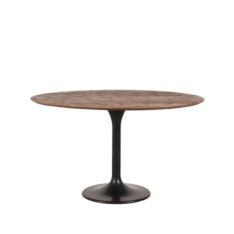 LABEL51 Eetkamertafel Otto - Espresso - - 130 cm - Rond Otto