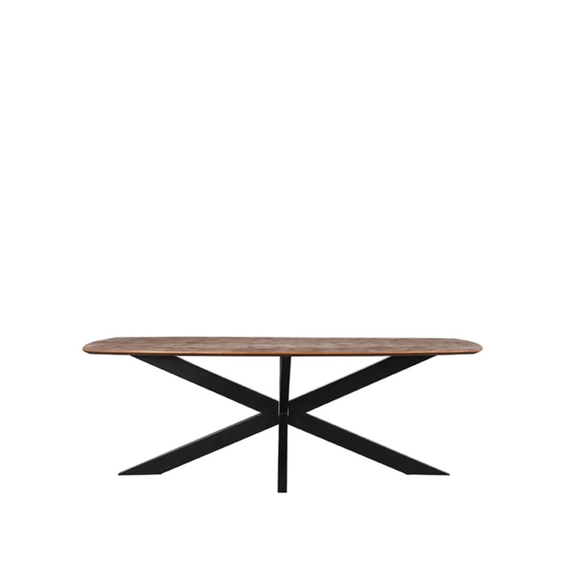 LABEL51 Eetkamertafel Zane - Espresso - - 190 cm Zane