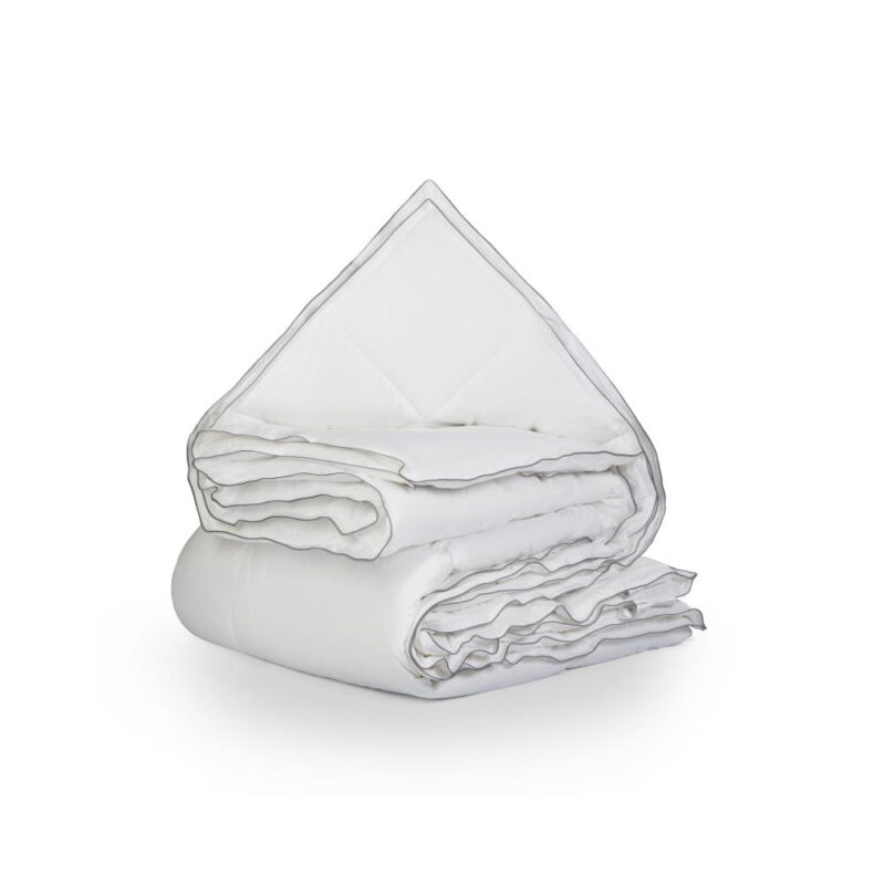 Percale Cotton Touch 4-Seizoenen Dekbed White - 240X200