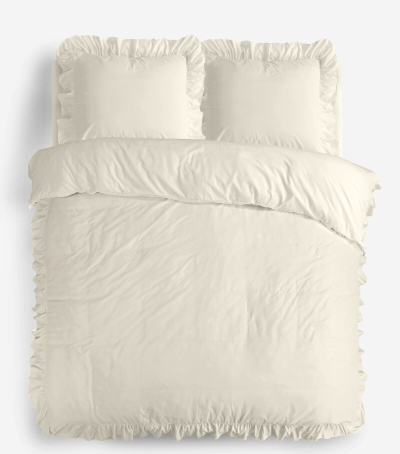 Sleeptime Ruffles Creme 240 x 200/220